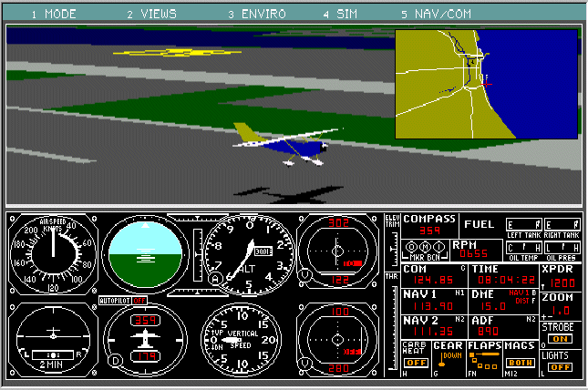 Evolution of Microsoft Flight Simulator (Animation) 