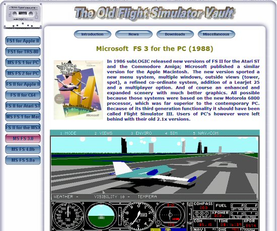 A screenshot from "The Old FS Vault"
